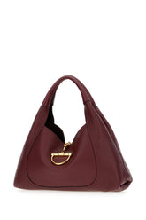 Burgundy leather large Gucci Softbit shoulder bag -  | High Quality Luxury Handbag Shop