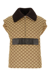 Giubbino imbottito smanicato in tessuto GG -  | High Quality Luxury Handbag Shop