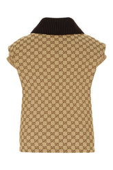 Giubbino imbottito smanicato in tessuto GG -  | High Quality Luxury Handbag Shop