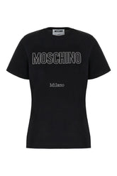 Black cotton t-shirt -  | High Quality Luxury Handbag Shop