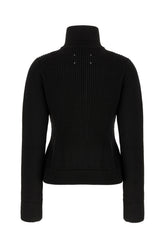 Black wool cardigan -  | High Quality Luxury Handbag Shop