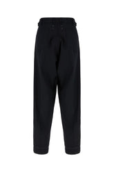 Black polyester blend pants -  | High Quality Luxury Handbag Shop