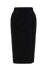 Gonna in velluto nero -  | High Quality Luxury Handbag Shop