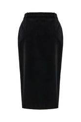 Gonna in velluto nero -  | High Quality Luxury Handbag Shop