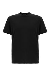 Black lyocell blend t-shirt -  | High Quality Luxury Handbag Shop