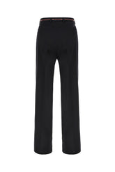 Pantalone in lana nera -  | High Quality Luxury Handbag Shop