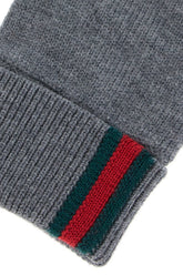Grey wool gloves -  | High Quality Luxury Handbag Shop