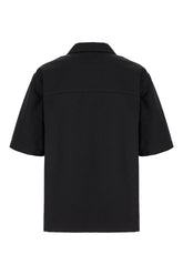Camicia in cotone nera -  | High Quality Luxury Handbag Shop
