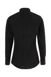 Camicia in popeline nera -  | High Quality Luxury Handbag Shop