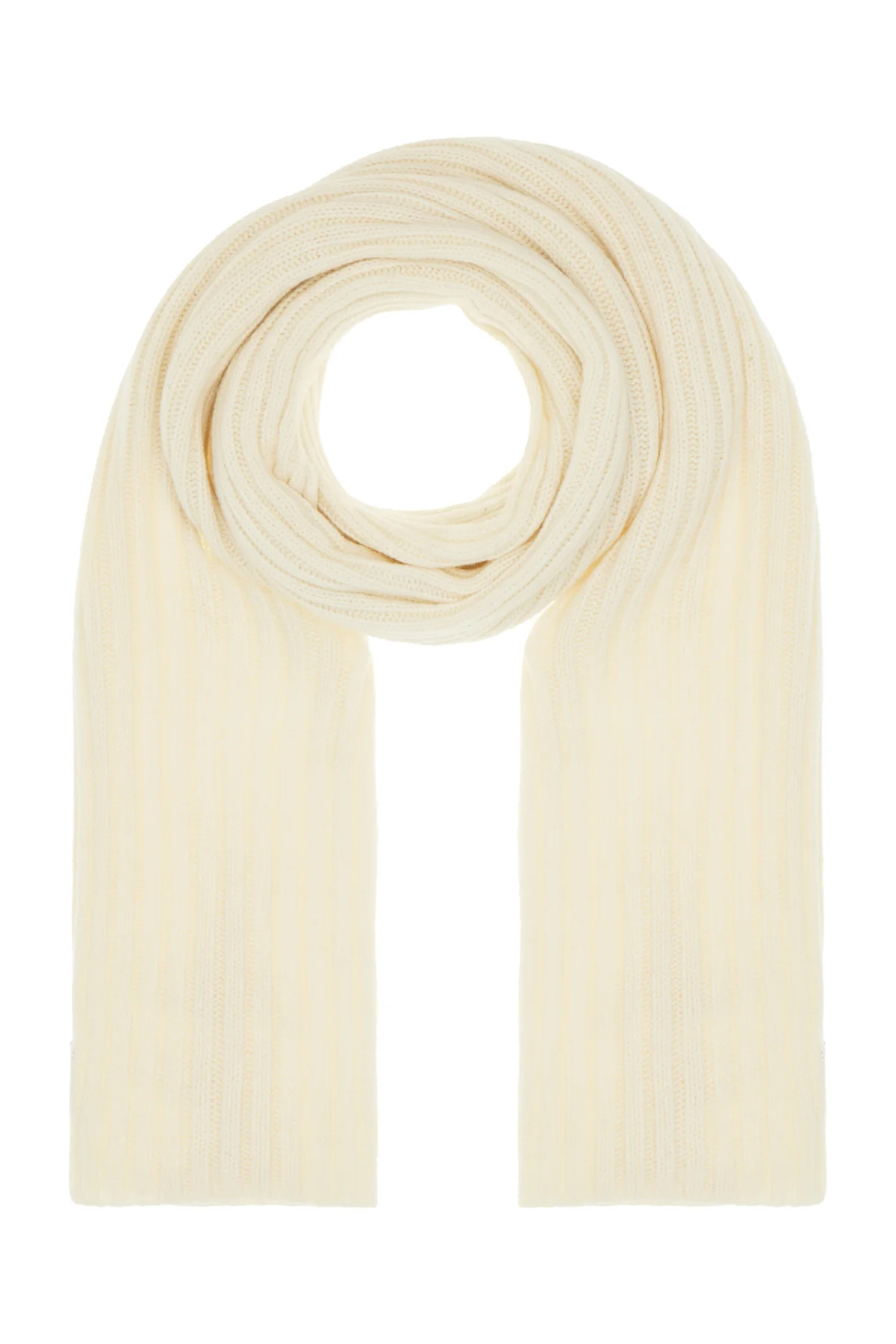 Sciarpa in misto nylon avorio -  | High Quality Luxury Handbag Shop