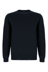 Midnight blue wool blend sweater -  | High Quality Luxury Handbag Shop