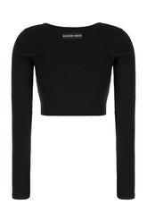 Black cotton top -  | High Quality Luxury Handbag Shop