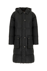 Slate polyester blend padded jacket -  | High Quality Luxury Handbag Shop