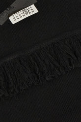 Black wool blend scarf -  | High Quality Luxury Handbag Shop