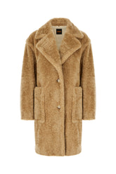 Beige faux fur coat -  | High Quality Luxury Handbag Shop