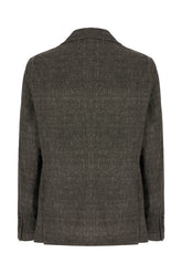 Printed stretch cotton blazer -  | High Quality Luxury Handbag Shop