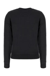 Black cotton sweatshirt -  | High Quality Luxury Handbag Shop