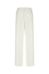Ivory wool pants -  | High Quality Luxury Handbag Shop