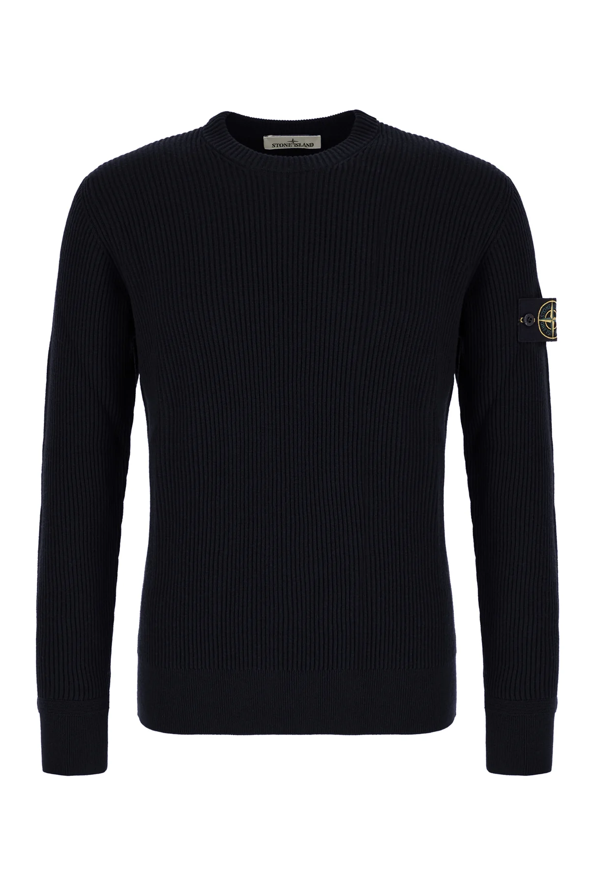 Maglione in lana blu notte -  | High Quality Luxury Handbag Shop
