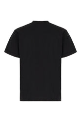 Black cotton t-shirt -  | High Quality Luxury Handbag Shop