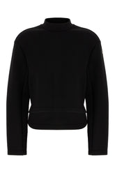 Black stretch polyester 4 Moncler Edward Enninful sweatshirt -  | High Quality Luxury Handbag Shop