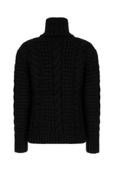 Black wool 4 Moncler Edward Enninful sweater -  | High Quality Luxury Handbag Shop