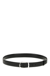 Black leather reversible belt -  | High Quality Luxury Handbag Shop