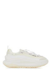White suede and fabric Moon247 Xlace sneakers -  | High Quality Luxury Handbag Shop