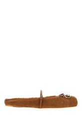 Camel suede mules -  | High Quality Luxury Handbag Shop