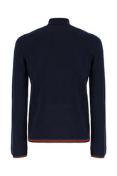 Midnight blue cashmere blend sweater -  | High Quality Luxury Handbag Shop