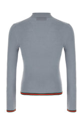 Air force blue wool sweater -  | High Quality Luxury Handbag Shop
