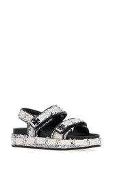 Embroidered fabric Kira Sport sandals -  | High Quality Luxury Handbag Shop
