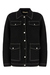 Black wool cardigan -  | High Quality Luxury Handbag Shop