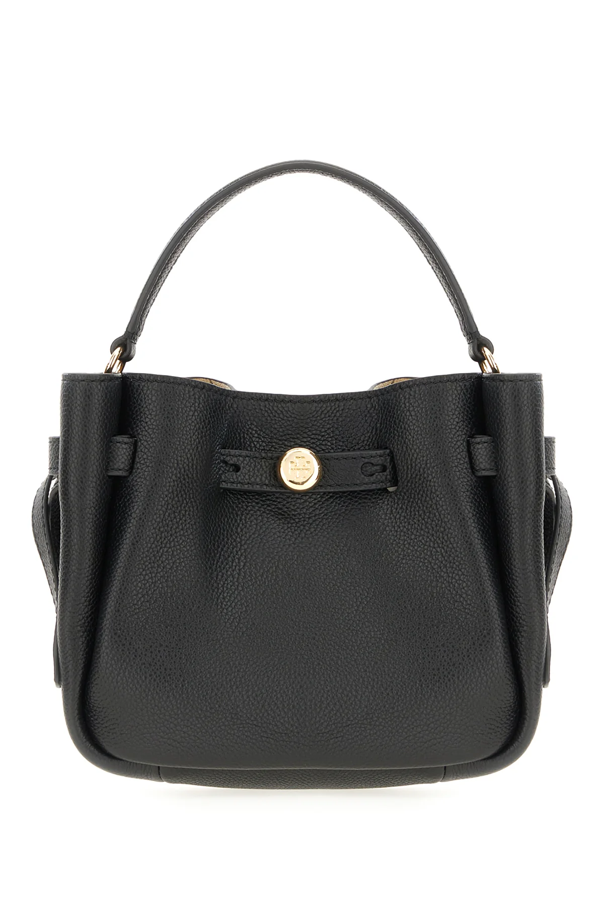Borsa a secchiello Romy in pelle nera -  | High Quality Luxury Handbag Shop