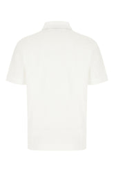 White piquet polo shirt -  | High Quality Luxury Handbag Shop