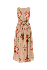 Printed cotton dress -  | High Quality Luxury Handbag Shop