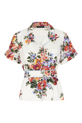 Printed silk blouse -  | High Quality Luxury Handbag Shop