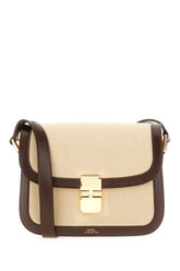 Canvas and leather small Grace crossbody bag -  | High Quality Luxury Handbag Shop