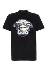 Black cotton t-shirt -  | High Quality Luxury Handbag Shop