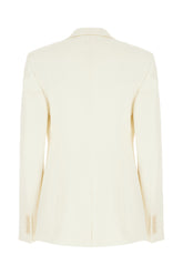 Ivory wool blazer -  | High Quality Luxury Handbag Shop