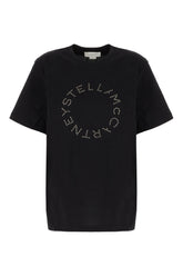 Black cotton t-shirt -  | High Quality Luxury Handbag Shop
