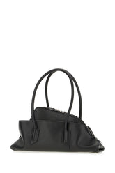Black leather small La Passeggiata shoulder bag -  | High Quality Luxury Handbag Shop