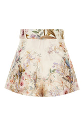 Printed polyester Rebellion shorts -  | High Quality Luxury Handbag Shop