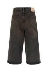 Charcoal denim bermuda shorts -  | High Quality Luxury Handbag Shop