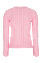 Pink cotton sweater -  | High Quality Luxury Handbag Shop