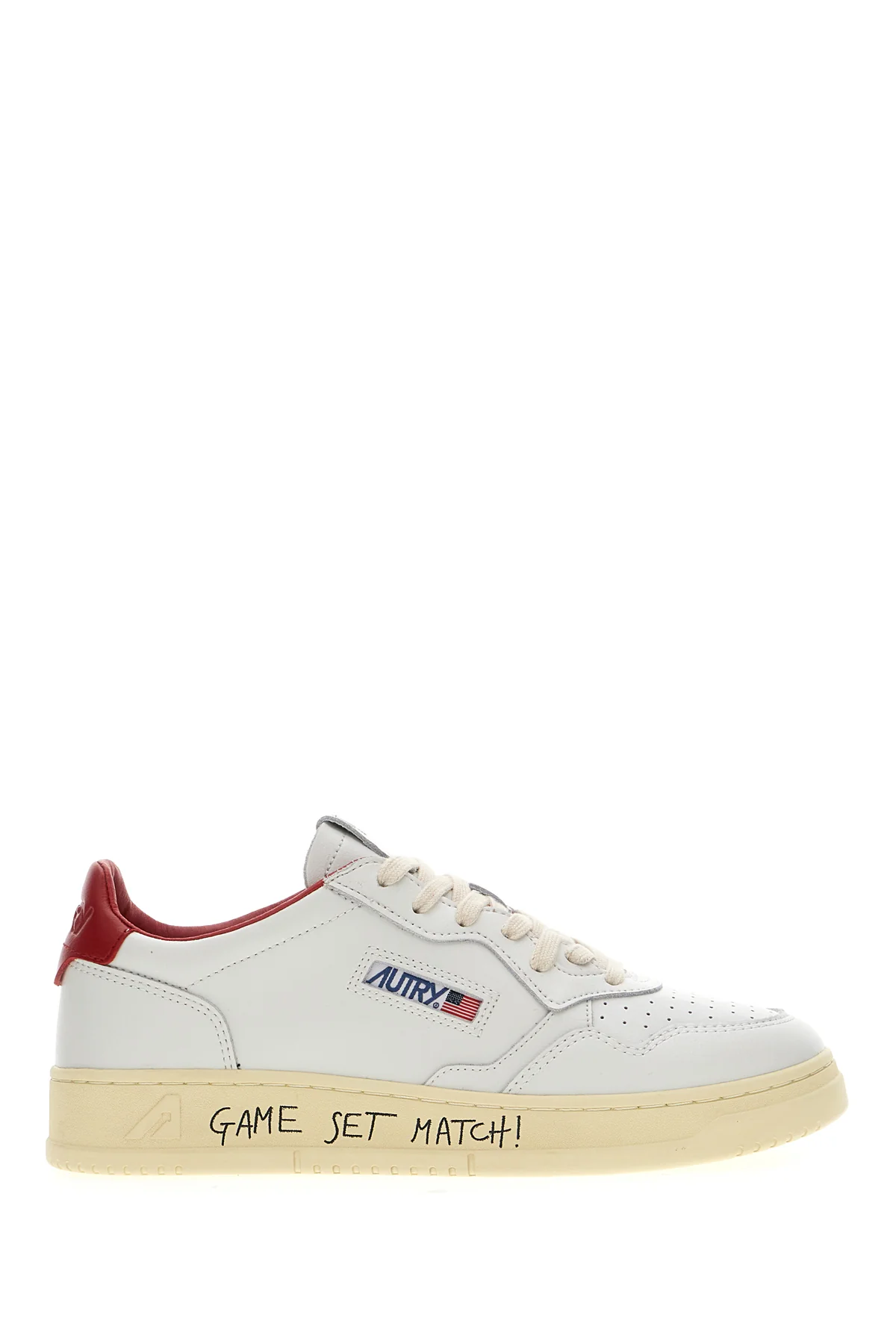 Sneakers Medalist in pelle bianca -  | High Quality Luxury Handbag Shop