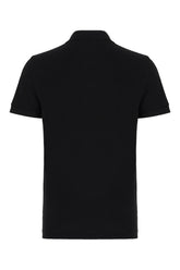 Black piquet polo shirt -  | High Quality Luxury Handbag Shop