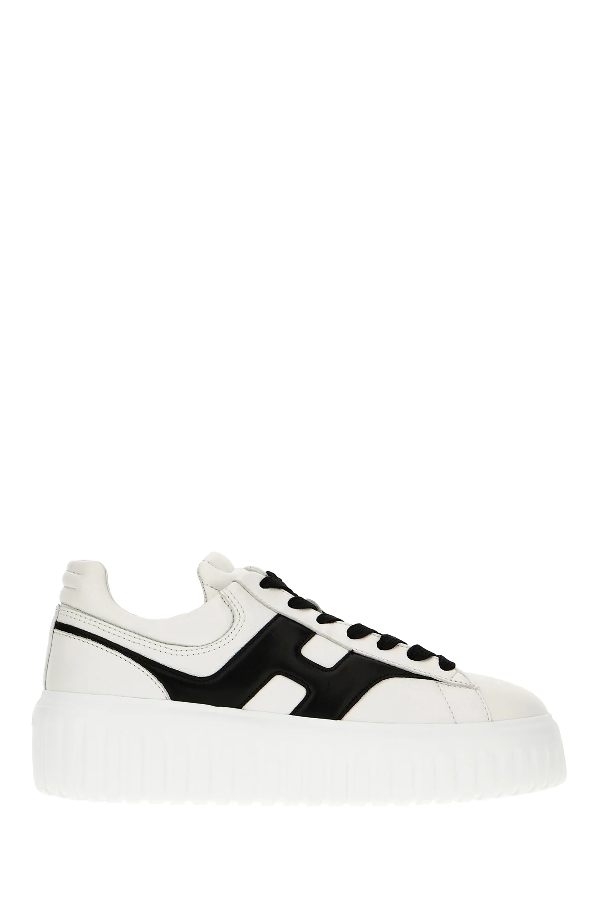 White nappa leather H-Stripes sneakers -  | High Quality Luxury Handbag Shop