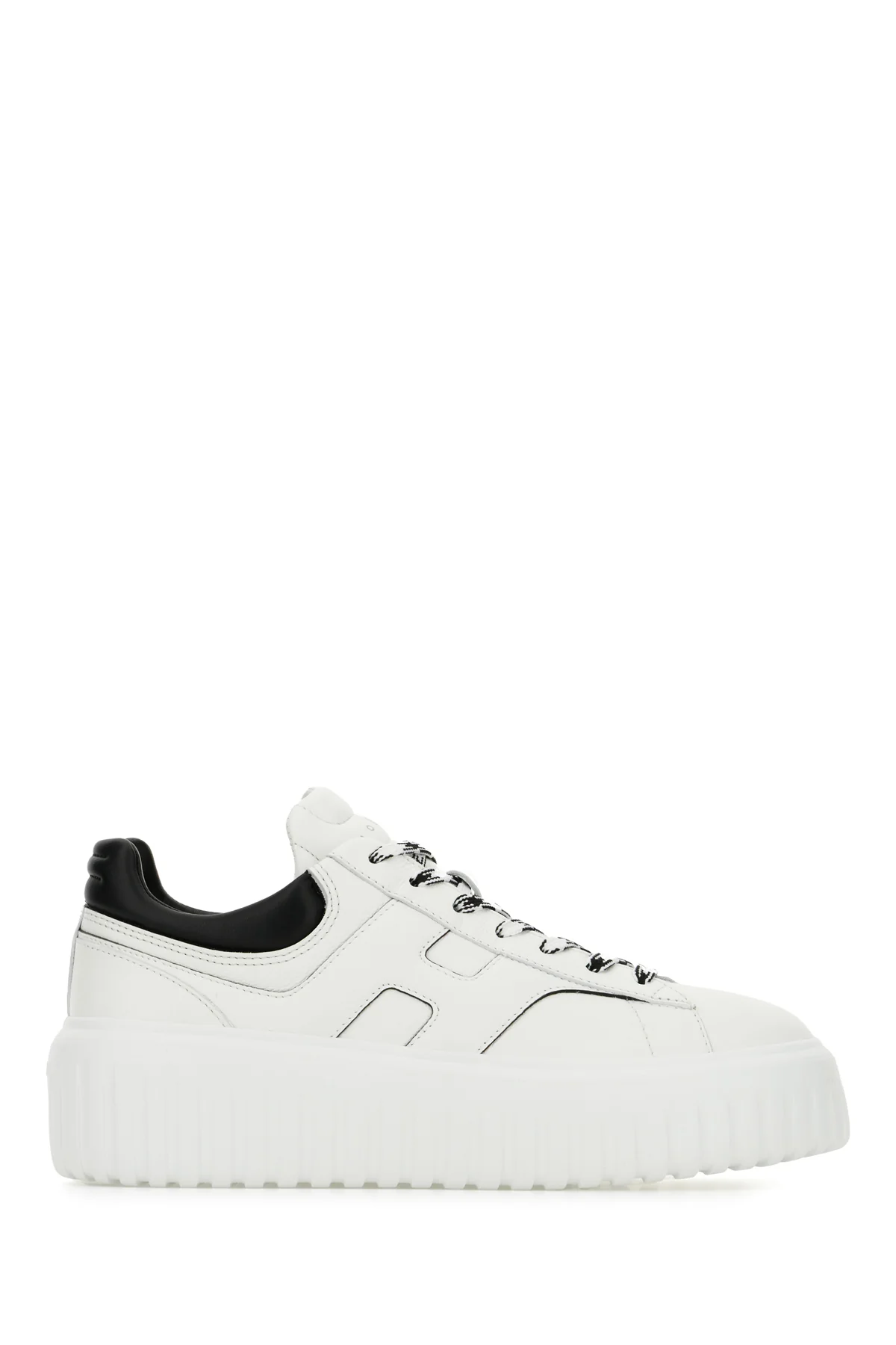 White nappa leather H-Stripes sneakers -  | High Quality Luxury Handbag Shop