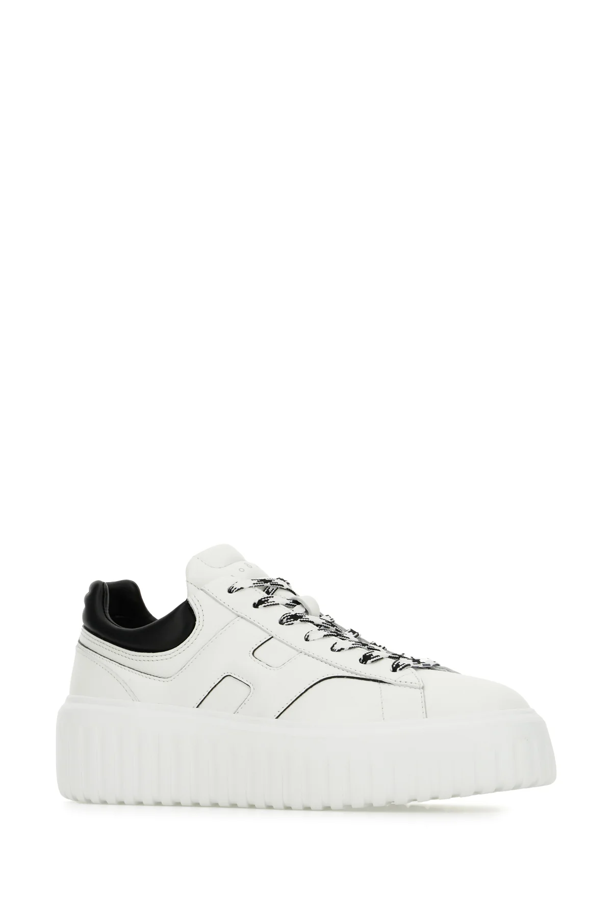 White nappa leather H-Stripes sneakers -  | High Quality Luxury Handbag Shop